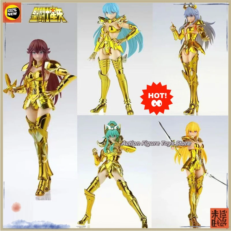 

Коллекционная фигурка-модель аниме-персонажа Золотого Святого Воина GT (женская версия) - Новинка, в наличии, с сакральной одеждой, подарок для коллекционеров