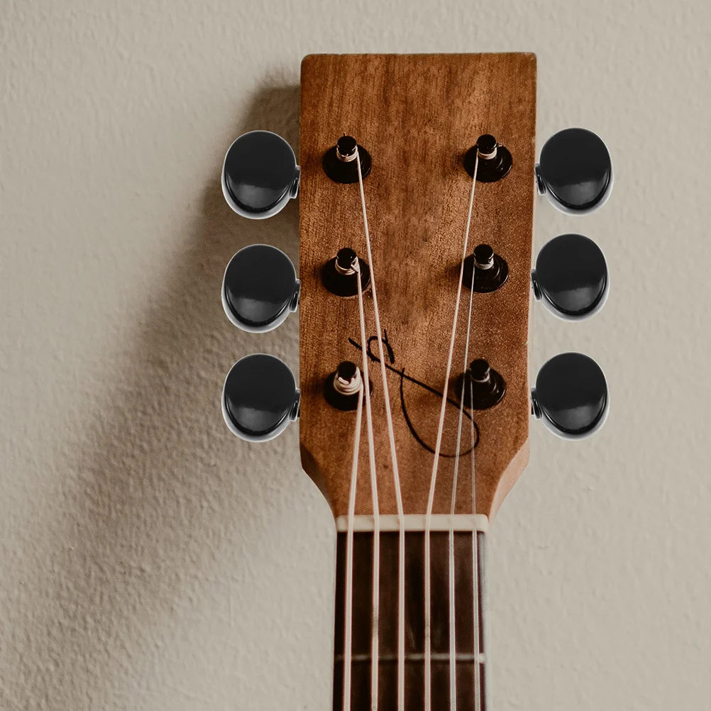 

8 Pcs Guitar Tuning Hardware Bass Pegs Acoustic Tuner Installation Head Tuners Metal Locking Knobs Replacement