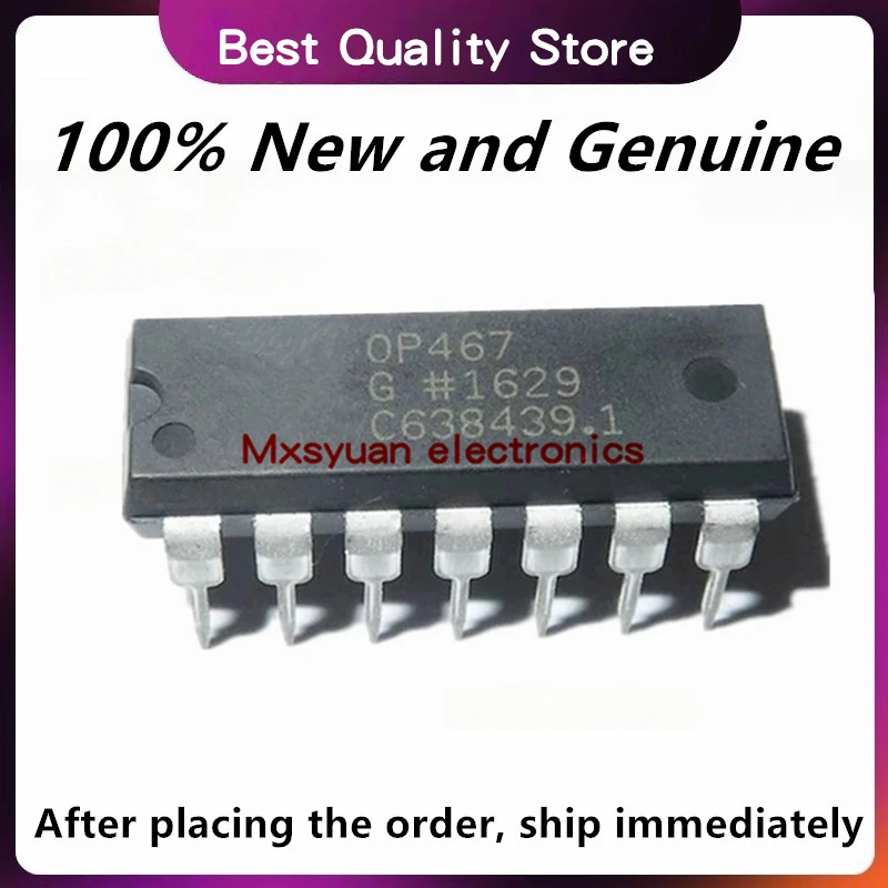 

10 шт./лот OP467GPZ OP467G OP467GP DIP-14 100% новые оригинальные в наличии