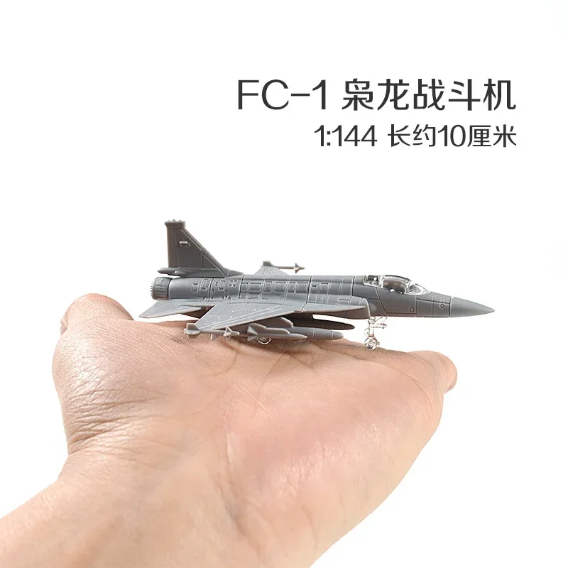 1Pcs 1/144 4D Assembly Airplane Mi24 Helicopter FC-1 J10 US Thunderbolt Fighter Reconnaissance Plane Transporter Military Toy