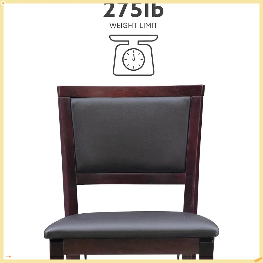 Banqueta dobrável para balcão, 24 polegadas