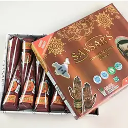 Henna Body Paint Wedding Paint Black Brown Henna Body Paint Arts Temporary Flash Tattoo Paste Cones Sexy Tattoo Indian Wedding