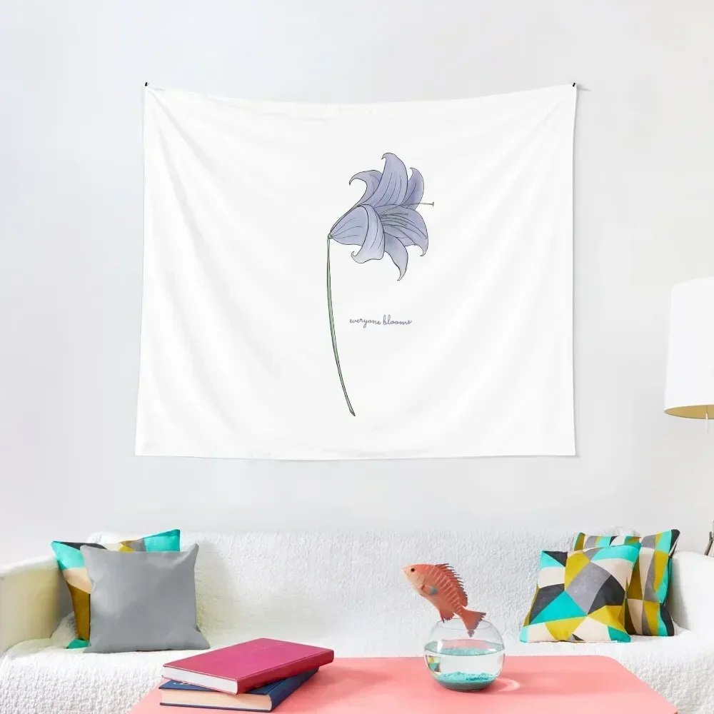 

Everyone Blooms Tapestry Wall Decor Hanging Aesthetic Room Decor Room Decor Cute Aesthetic Room Decorations Tapestry