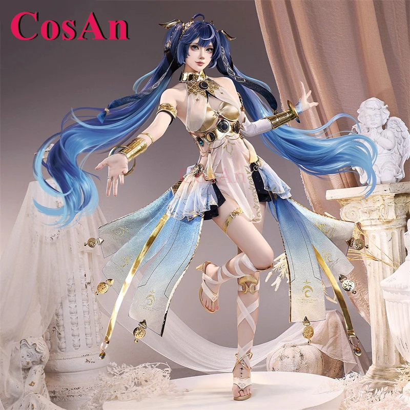 

CosAn Game Wuthering Waves Iuno Cosplay Costumes Gorgeous Elegant Combat Uniforms Halloween Party Role Play Clothing S-L New