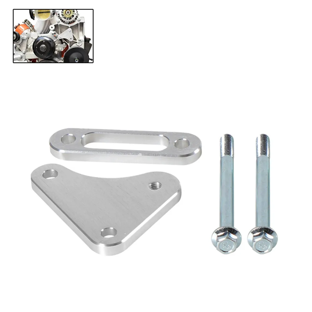 

LS Truck Idler Pulley Relocation Bracket Kit For LS1 Intake Manifold Swap LQ4 LQ9 LSX 4.8L 5.3L 6.0L