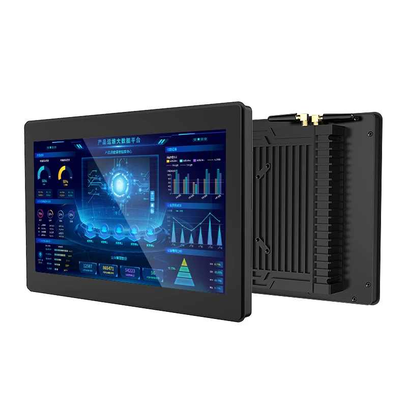 

Hot Sale High And Low Temperature Efficient Heat Dissipation Industrial Touch Aluminum Panel Pc Price19 Inch Embedded Screen PC