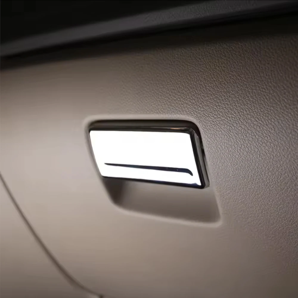 For Ford Focus 2 MK2 2005-2013 ABS Glove Box Handle Patch Cover Copilot Storage Clasp Hands Sequins Sticker Accessories