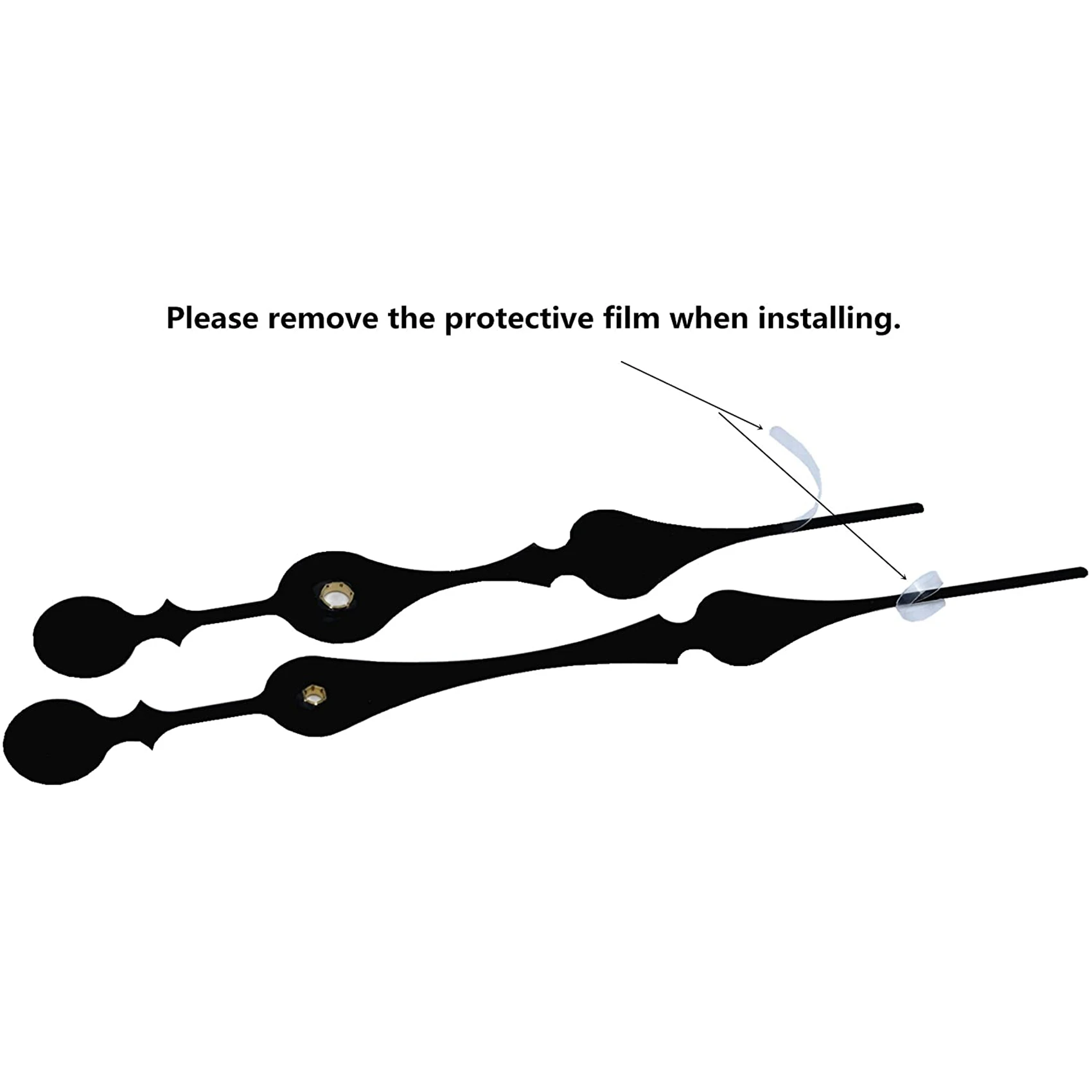 16mm quartzo diy relógio de parede kit motor mecanismo movimento grande pá peças reparação movimento substituição