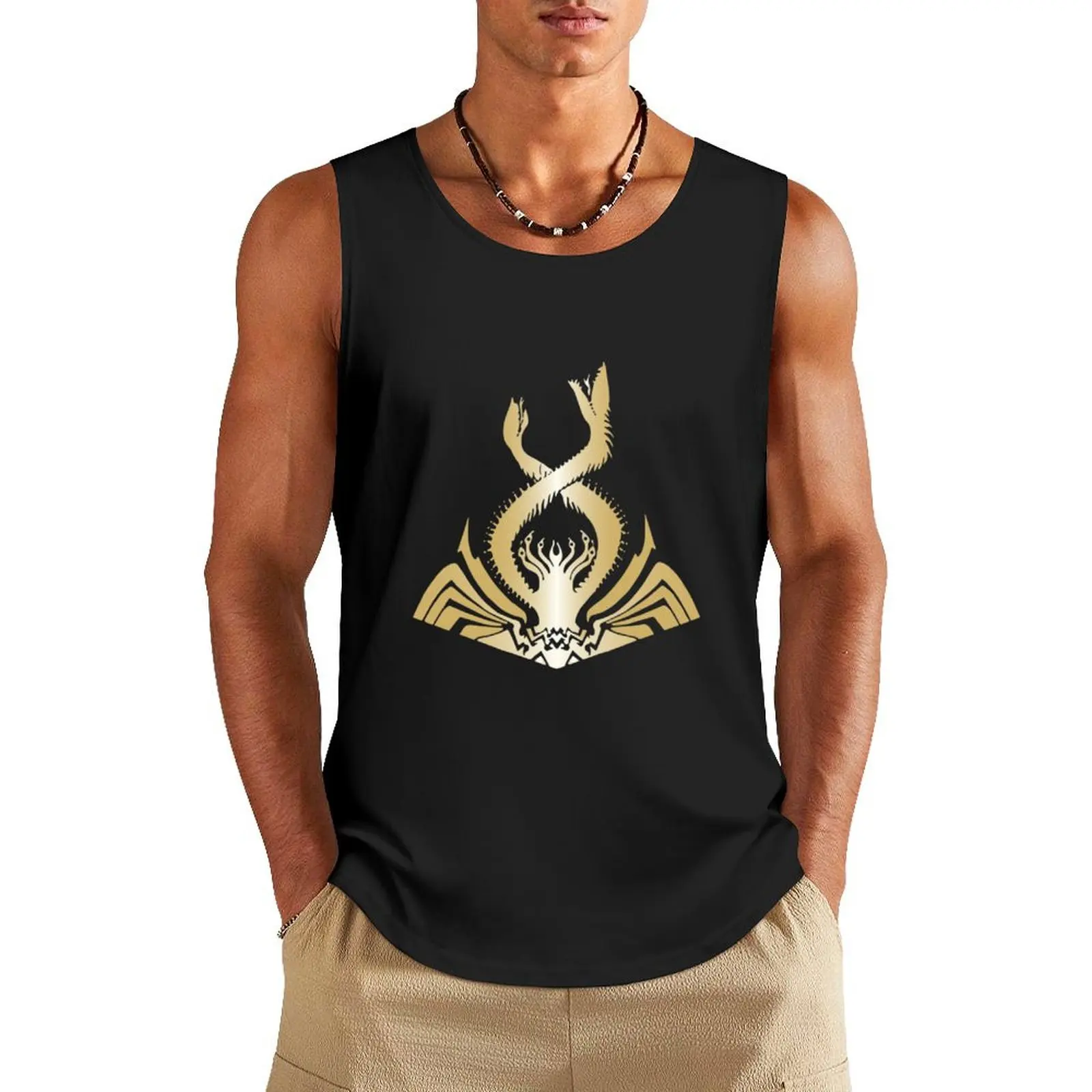 

Thrawn&x27;s Chimaera Logo GOLD Tank Top men clothing muscle t-shirt T-shirt sports
