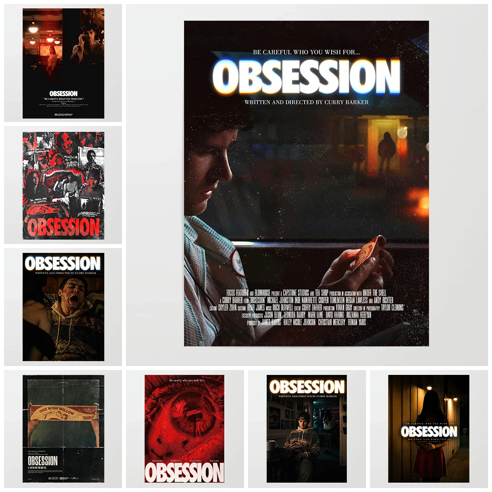 Latest Horror Movie Obsession Posters Psychological Gothic Film Modern Prints Canvas Painting Wall Art Picture Home Room Decor