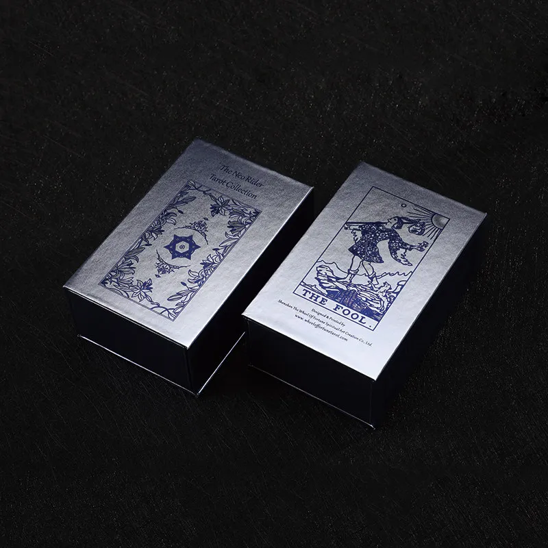 In Stock Genuine New Century Waite Tarot Collector PET Gold Foil 7 Deadly Sins Tarot 78 Cards Divination for Beginner Witch Gift