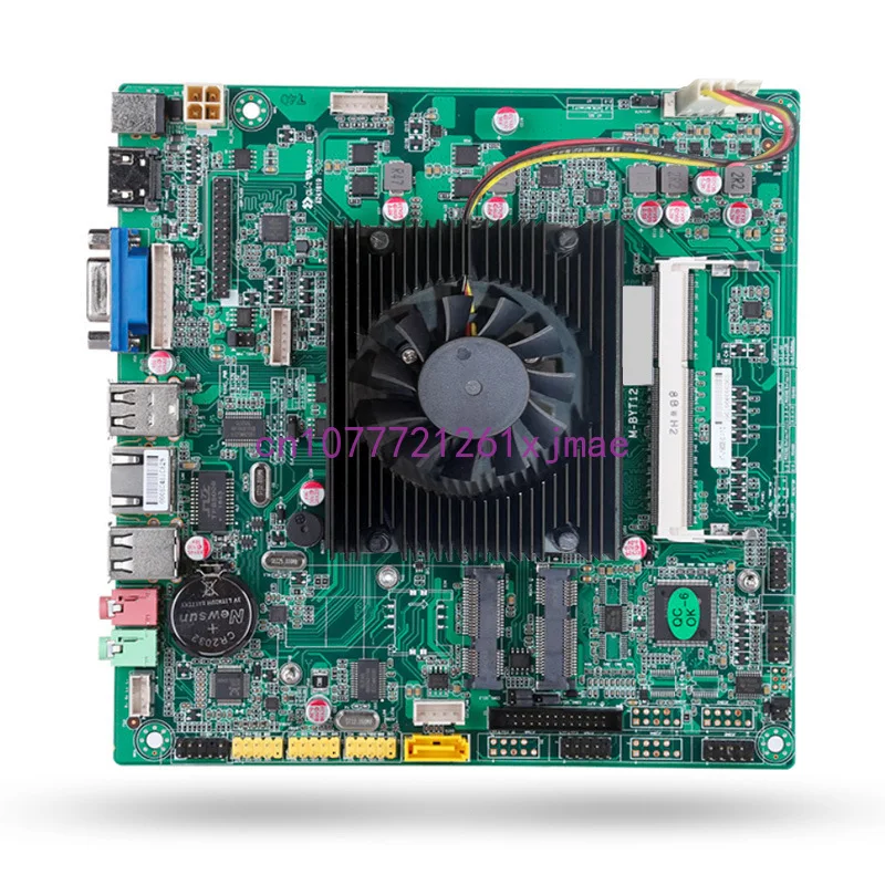 

New J1900 Quad-Core X86 Mini Industrial Control Industrial All-in-One Machine Mainboard Single and Dual Network 6com Serial Port