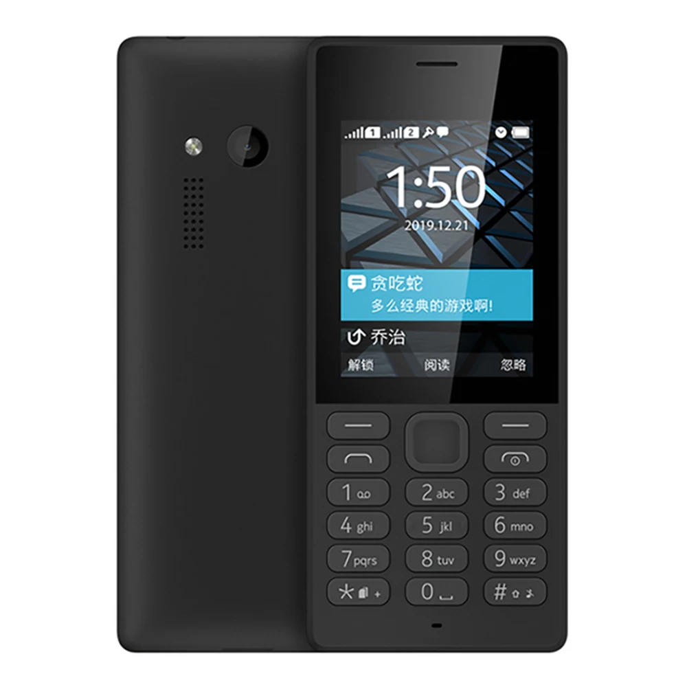 Originele Ontgrendelde 150 Dual Sim Gsm 900/1800 Bluetooth Mobiele Telefoon Russische Arabische Hebreeuw Toetsenbord Gemaakt In Finland Gratis Verzending