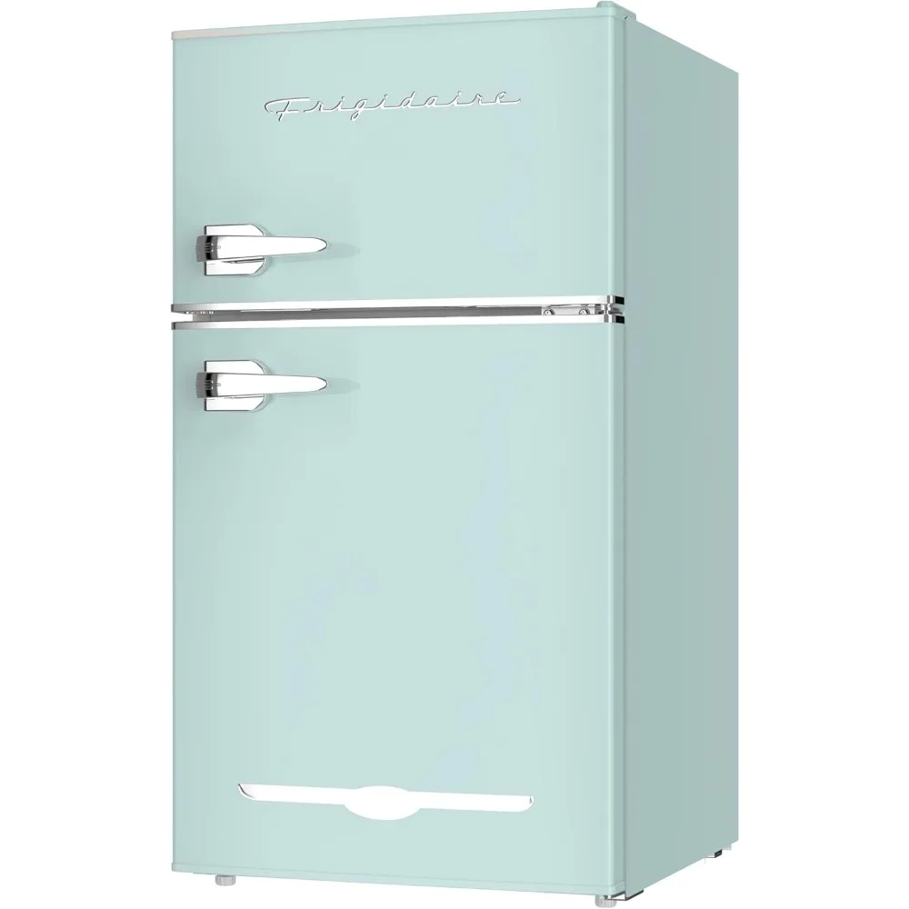

High Quality EFR840 Retro Mini Fridge with Freezer & Side Bottle Opener