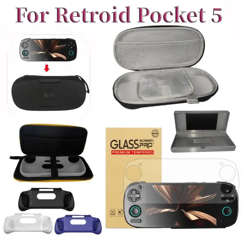 Borsa portaoggetti portatile Retroid Pocket 5 Custodia ufficiale portatile RP5 Retroid Pocket 5 Custodie protettive Borse Accessori Scatola regalo