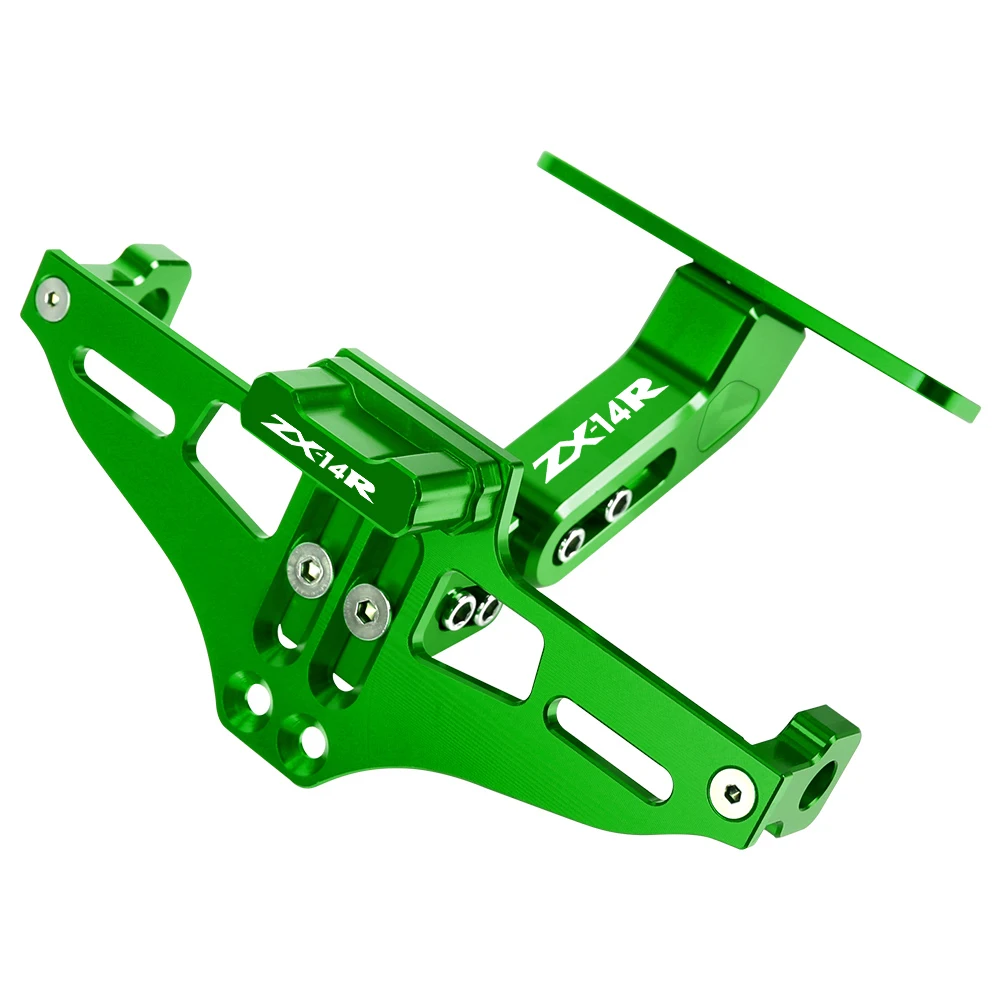 

For KAWASAKI ZX-14R ZX14R 2006 2007-2023 2022 2021 2020 Turn Signal Light Adjustable Tail Eliminator License Plate Bracket
