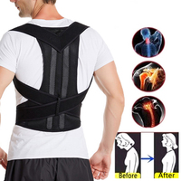 Back Support Posture Correction Shirt Adjustable Posture Corrector Back Support Pain Back Relief Back Support Belt Man Women