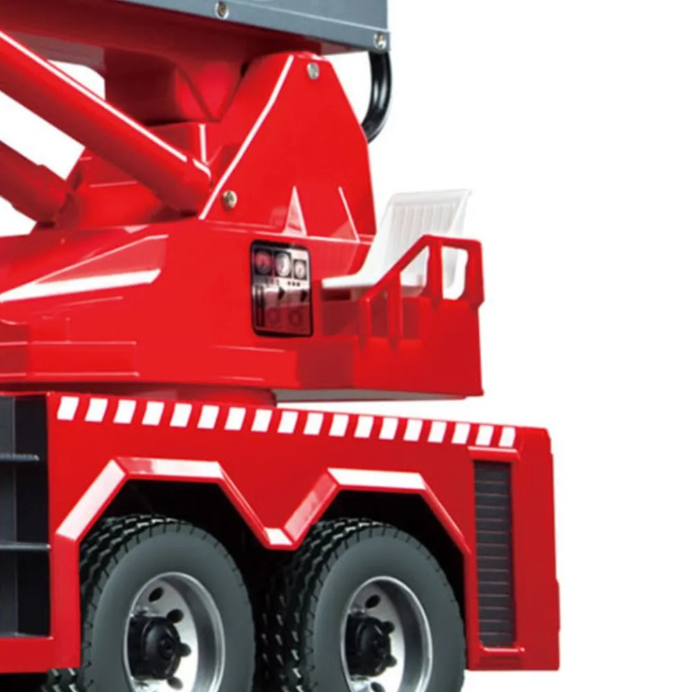 

DoubleE E667 003 1/20 Электрическая лестница с дистанционным управлением Пожарная машина BZ Пластиковая радиоуправляемая модель автомобиля Металлическая лестница 6 двигателей