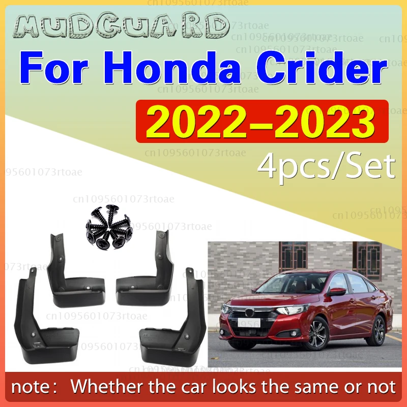 

Mudflaps Fender for Honda Crider 2022-2023 Mud Flaps Splash Guards Front Rear Wheels Fender Car Accessories 4Pcs