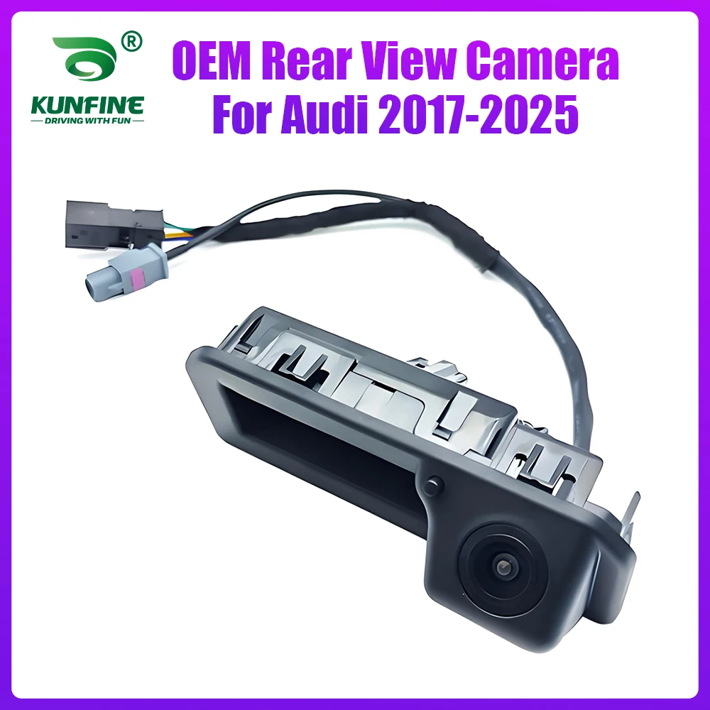 

Factory Car Rear View Reverse Backup Camera For Audi High Trim w/ Trajectory & Washer 2017-2025 Waterproof Parking Assist