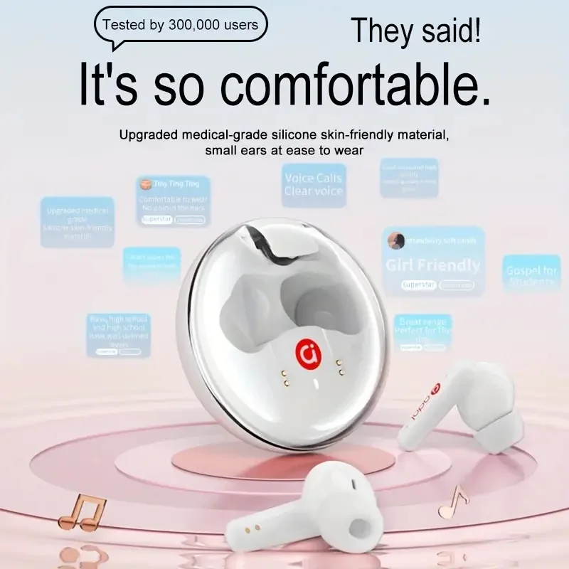 ASUS MM TWS Earphones Wireless 5.3 Earbuds Noise Reduction HD Call Headphones In Ear Gaming Sport Headset image 4