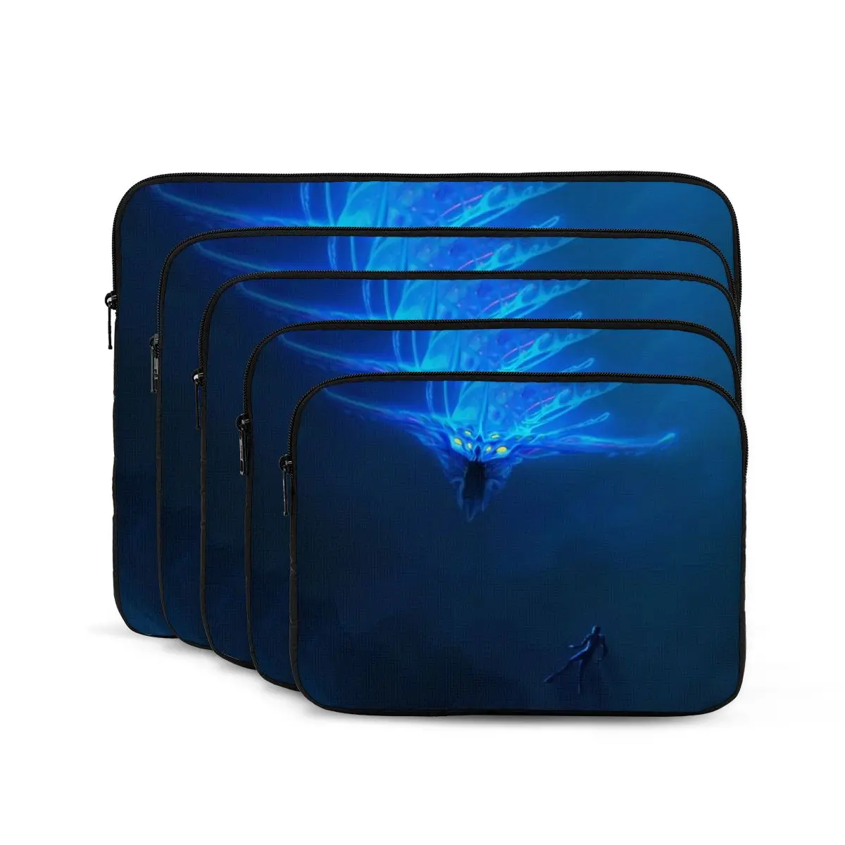 Subnautica- Ghost Leviathan Poster Notebook Laptop Bag10 12 13 15 17 Inch For Macbook Air Pro Tablet Shockproof Case Bag