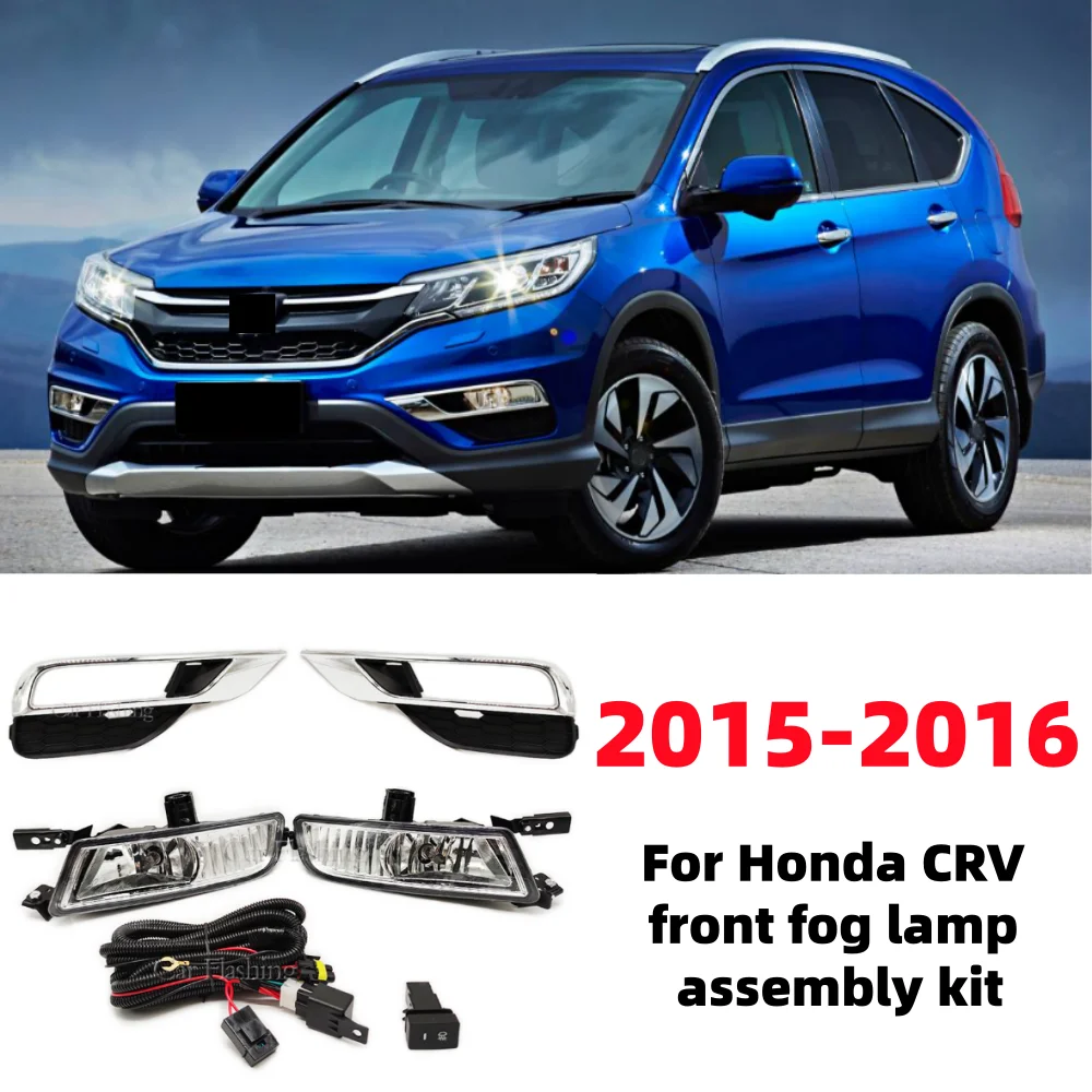 

For Honda CRV 2015-2016 car front bumper fog lamp assembly kit