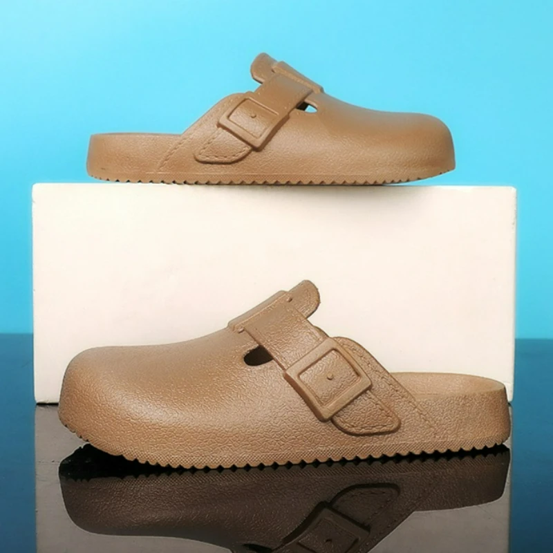 

Kids Clogs for Boy Girls Comfortable Slip on Shoes Breathable Anti Slip Outdoor Indoor Boy Sandals Casual Footwear Fashion Style