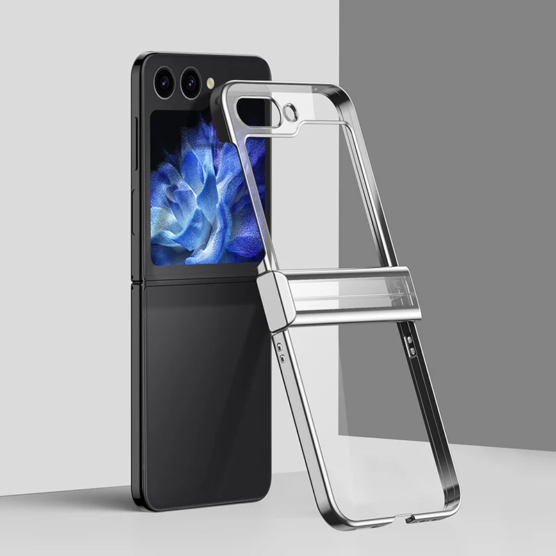 Personalized Light Slim Matte PC Hard Covers For Samsung Galaxy Z Flip 3 4 5 Fold 6 7 Case Cover Plating Transparent Shockproof - view 5