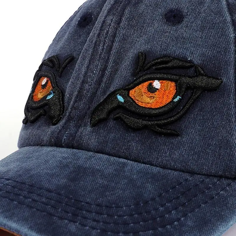 P88A الرجال النساء قبعات البيسبول قبعة الشمس النسر عيون الزينة قبعة سائق الشاحنة قابل للتعديل #2