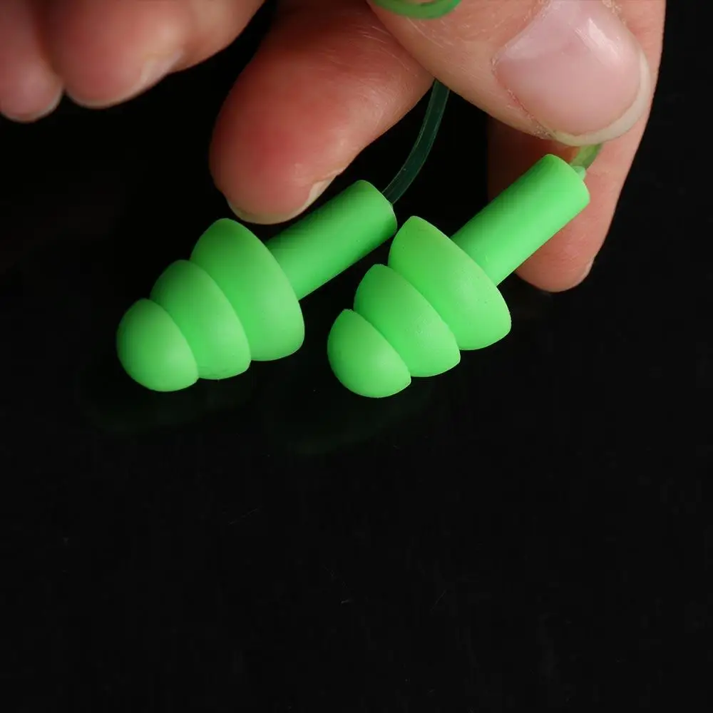 

Protection Silicone Earplugs Sleep Earplugs Shower Ear Plugs Earplugs with Rope Nasal Clip Ear Plugs Silicone Ear Plugs