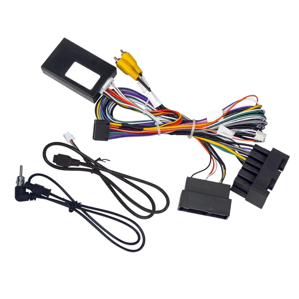 For Ford 16 Pin Power Cable and for canbus Protocol Box for Fiesta 2018 2021 Focus for Transit Connect for custom