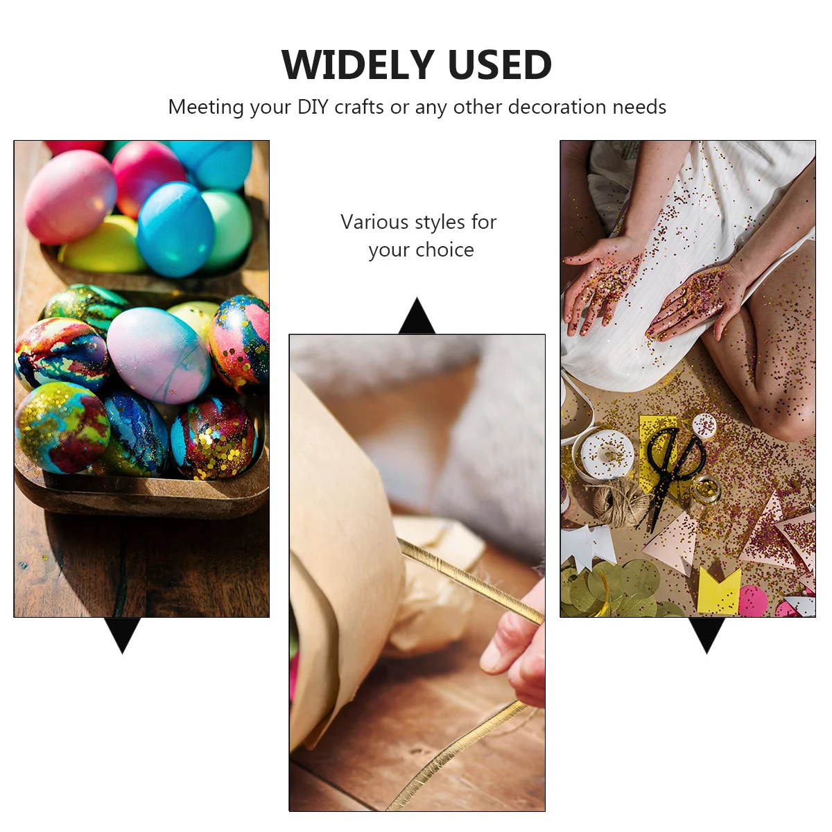 

3Pcs Christmas Ribbon Set Bright Color Xmas Gift Wrapping Ribbon for Holiday Decoration DIY Crafts Xmas Tree Christmas Ribbons