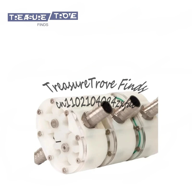 

Viscous liquid plastic gear pump head