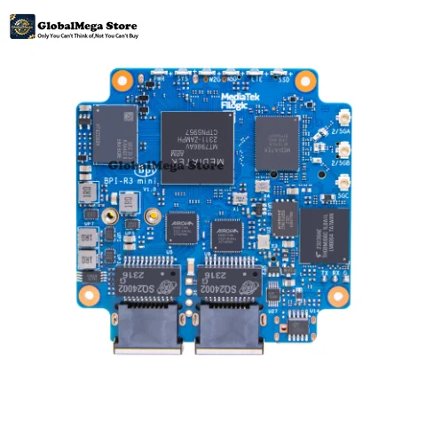 Banana Pi BPI-R3 Mini Router board with MediaTek MT7986(Filogic 830),support Wi-Fi 6, 2 2.5GbE network Development Board