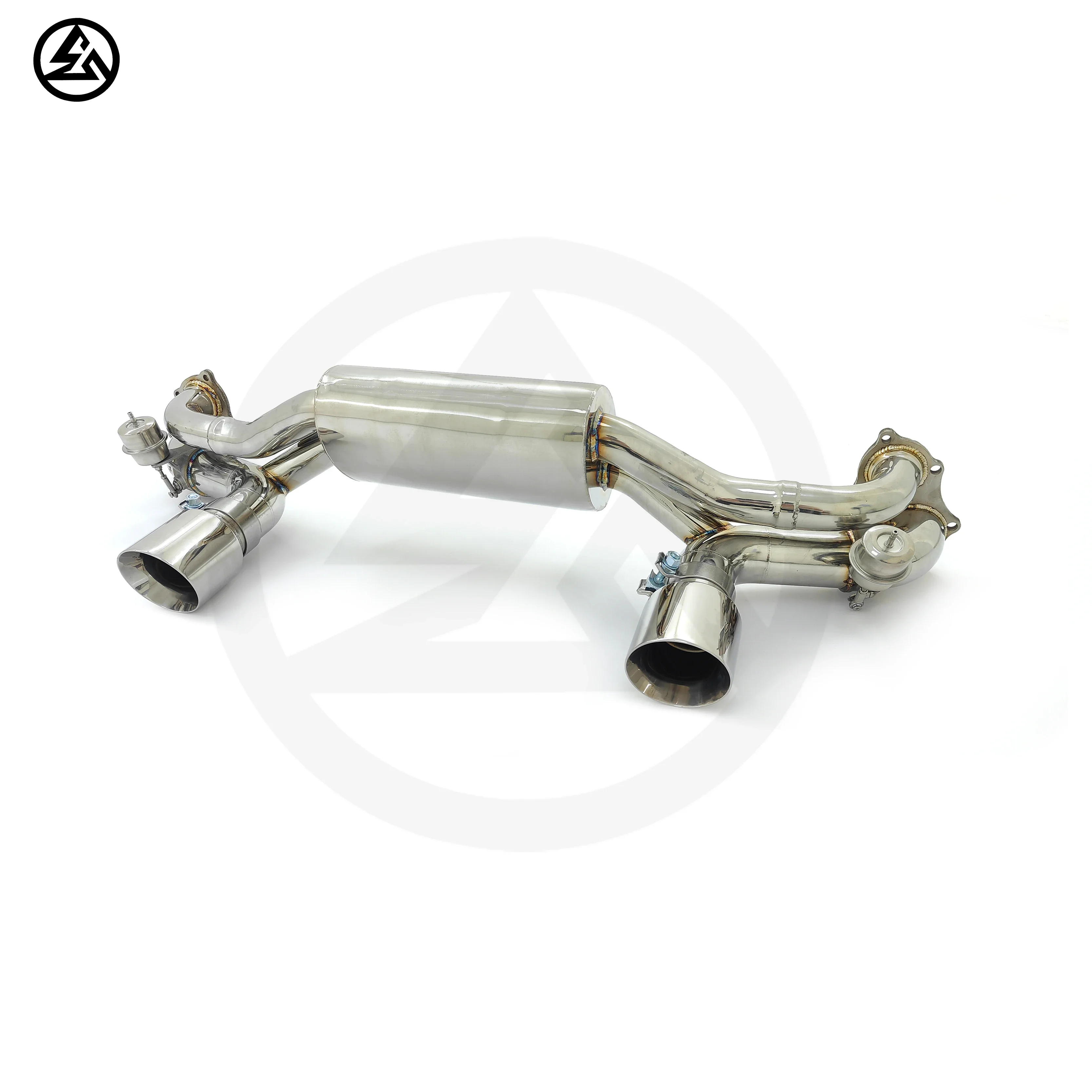 

High Performance Stainless Steel Valved Exhaust for Porsche Cayman 718 GT4 4.0L Valved Axleback Muffler Exhaust Tips