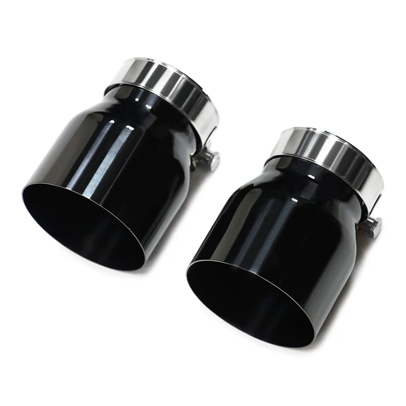 2 Stück/Set Auspuffblende für BMW F22 F23 M235i M240i F20 F21 M135i M140i F30 F31 335i 340i F32 F33 F36 435i 440i ID60mm Schalldämpfer