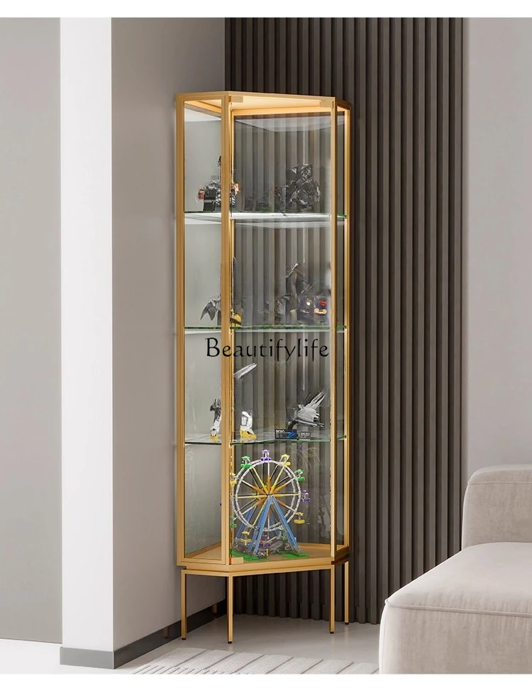 

Modern Minimalist Living Room Corner Cabinet Dining Room High-end Corner Storage Cabinet