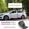 SEAMETAL Universal Car Door Edge Anti Scratch Protector 10M Sealing Strip Guard Trim Auto Door Protector Car-styling Accessories 3