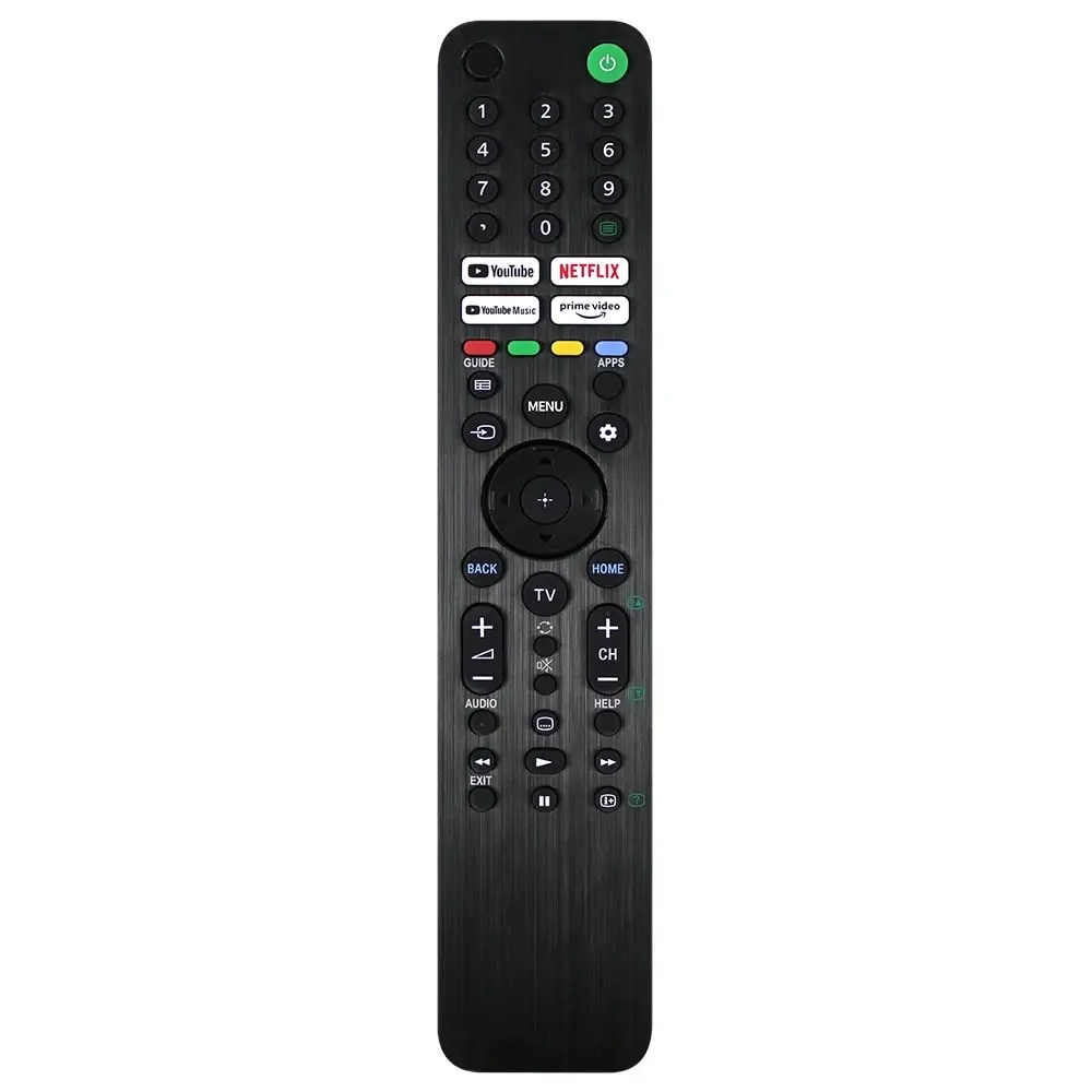 (NO VOICE)New RMF-TX520P Replacement Remote Control for Sony Bravia LCD TV KD-43X80J KD-50X80J KD-55X80J KD-55X85J KD-65X80J