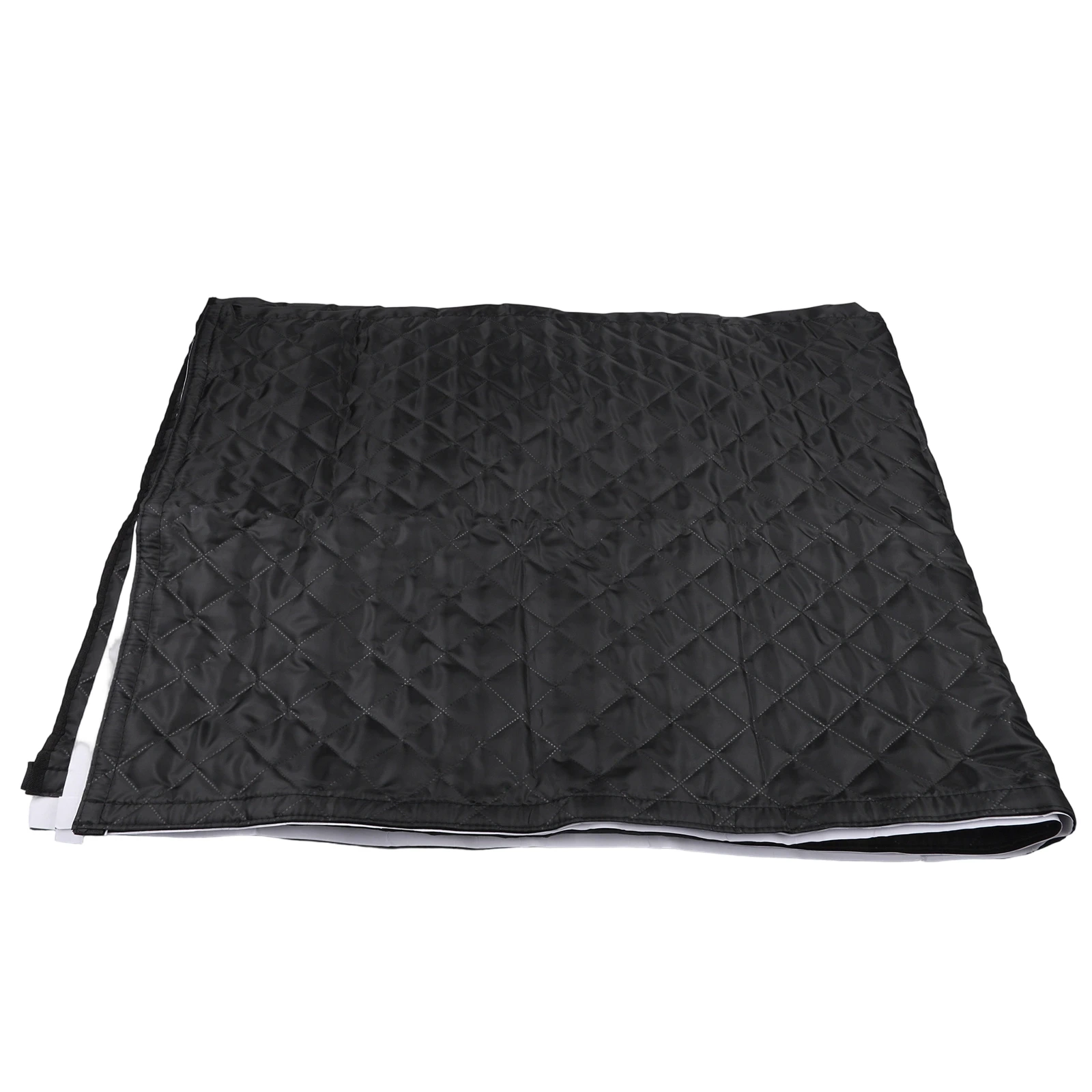 Insulated Camper Door Cover with Magnetic Closure and Three Layer Fabric to Protect RV Interior From Cold Air and Dust