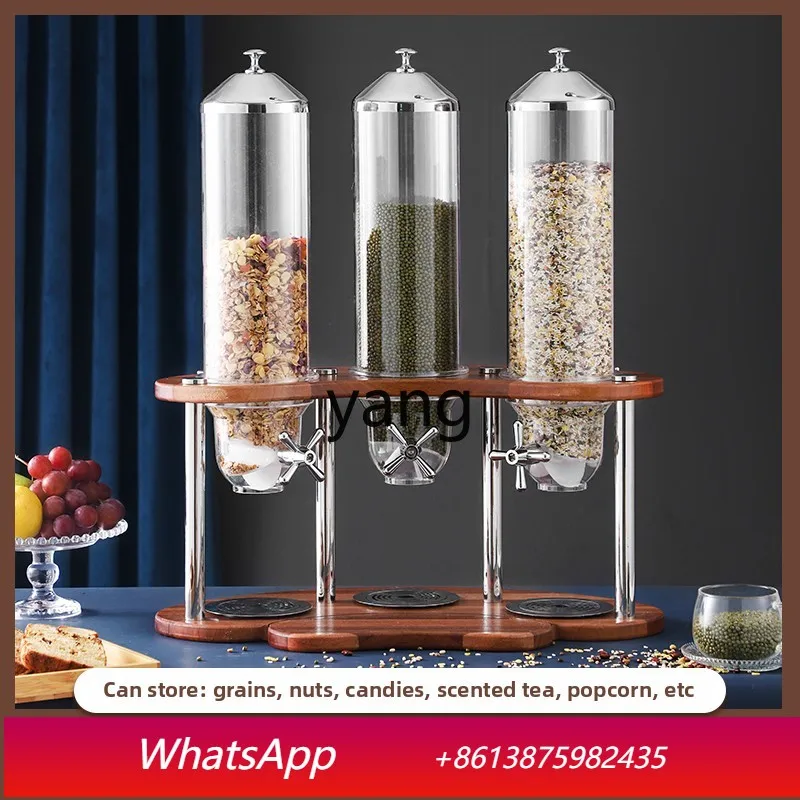 

cJQ Buffet Restaurant Solid Wood Oatmeal Hotel Breakfast Buffet Whole Grain Distribution Machine