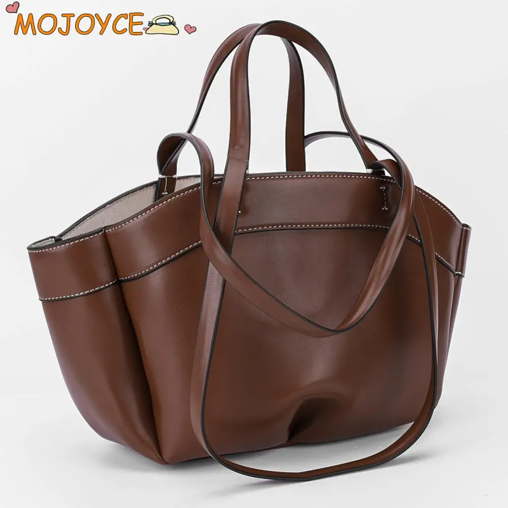 

Women Tote Bag Large Capacity Shoulder Bag PU Leather Commuting Handbag Casual Commuting Bags Travel Shopping Top-Handle Bag