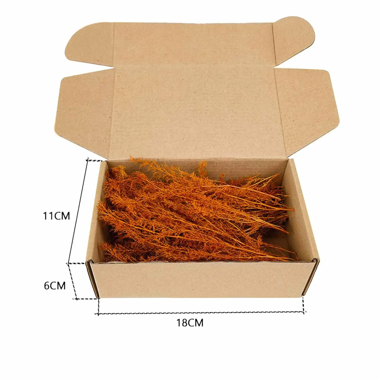 أشجار مصغرة 1/48 مشهد القطار 1/72 1/87 نموذج المواد الديوراما مشهد أحمر بني #3