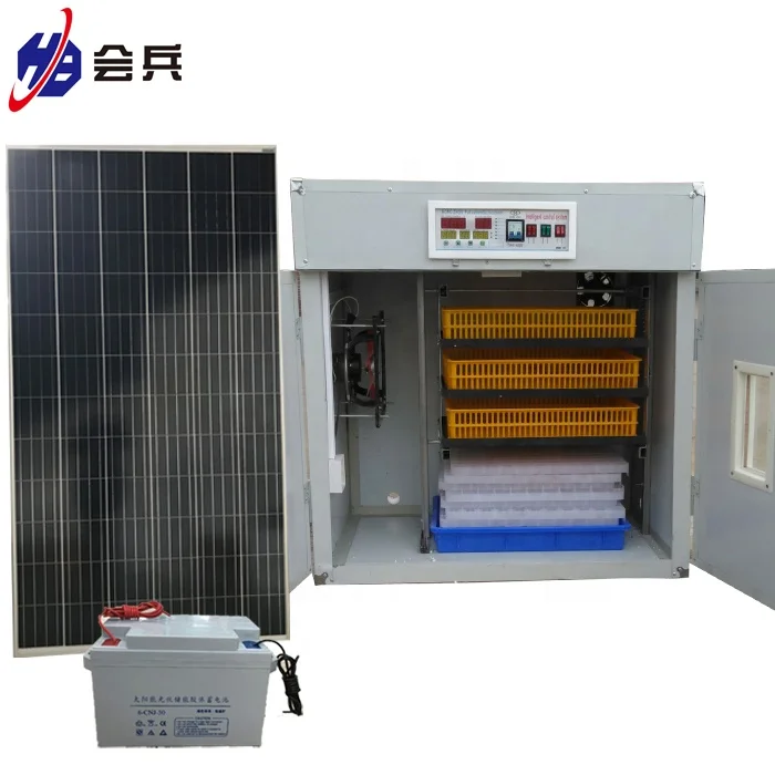 Intelligent Fully Automatic 264 Eggs Solar Setter Hatchery Incubator Prices for Poultry Egg Incubator