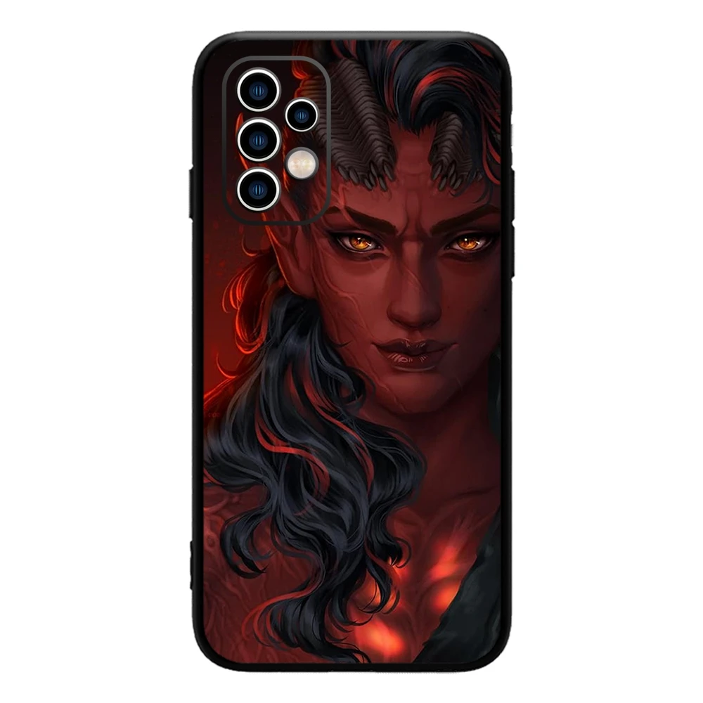 Baldur Gate Iii Fans Astarion Shadowheart Bg3 Telefoon Hoesje Voor Samsung Galaxy A54 53 52 51 F52 A71 Note20 Ultra S23 M30 M21