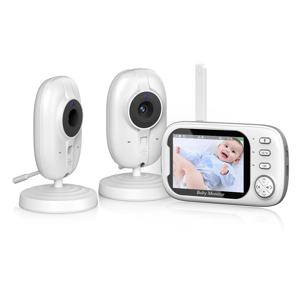 

Hot Sale Smart App Controlled Two Way Audio Zoom In/out Night Vision Baby Monitor for Infant Protection