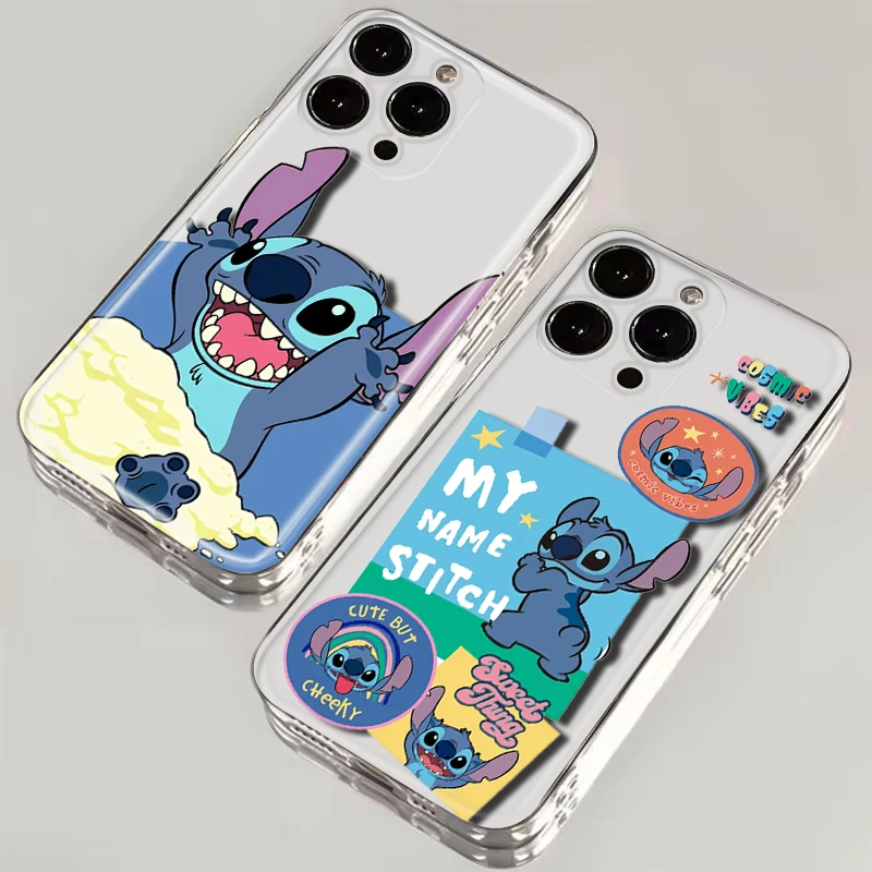 cute Disney's Lilo Stitch Soft Case for Moto G4 Plus G41 G5 Plus G50 G51 G5S G6 Play G60 G7 Power G71 G5 G9