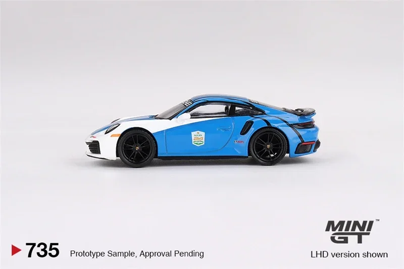 

MINI GT 1:64 Turbo S безопасный автомобиль 2023 IMSA Daytona 24 часа литая модель автомобиля