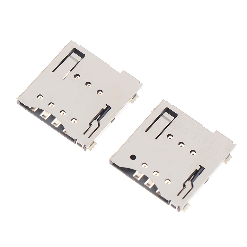 2Pcs MUP-C792 Micro ซิมการ์ด Connector แพทช์ Self-เจาะ6 + 1P/8 + 1P sim ช่องเสียบบัตรซ็อกเก็ต